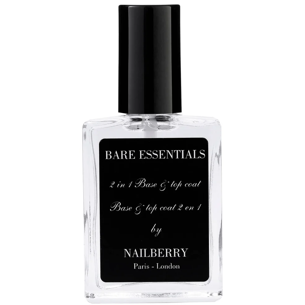 Capa base y esmalte protector 2 en 1 Bare Essentials de Nailberry Imagen 1