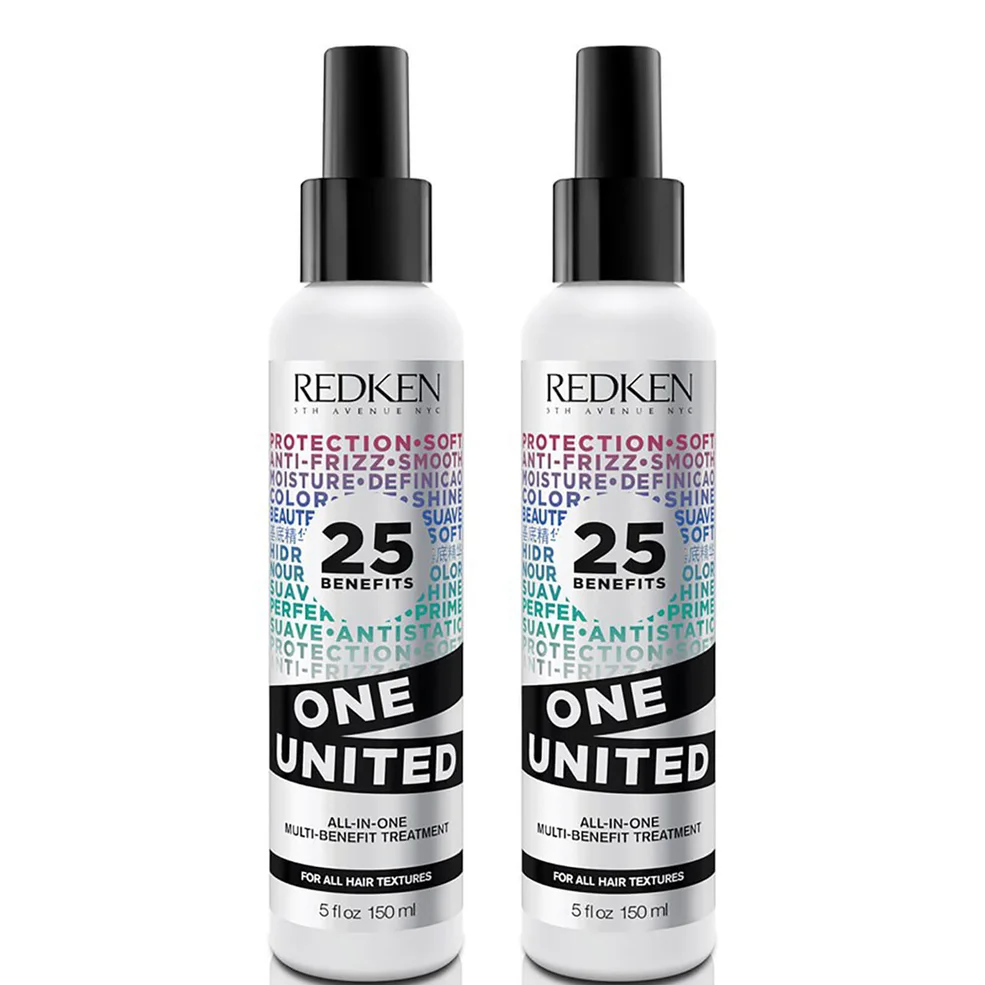 Dúo de tratamientos multibeneficios One United de Redken (2 x 150 ml) Imagen 1