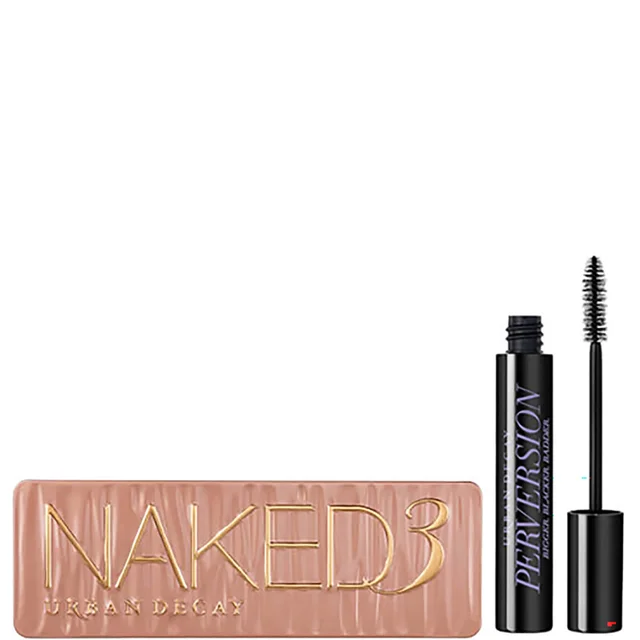 Kit de máscara de pestañas y paleta Naked 3 de Urban Decay