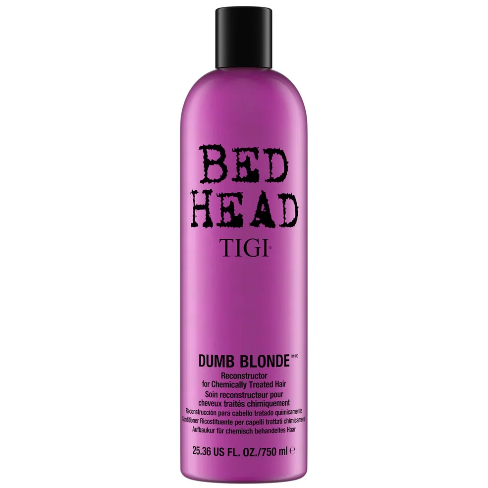 TIGI Bed Head Dumb Blonde Reconstructor for Blonde Coloured and Chemically Treated Hair 750ml Imagen 1