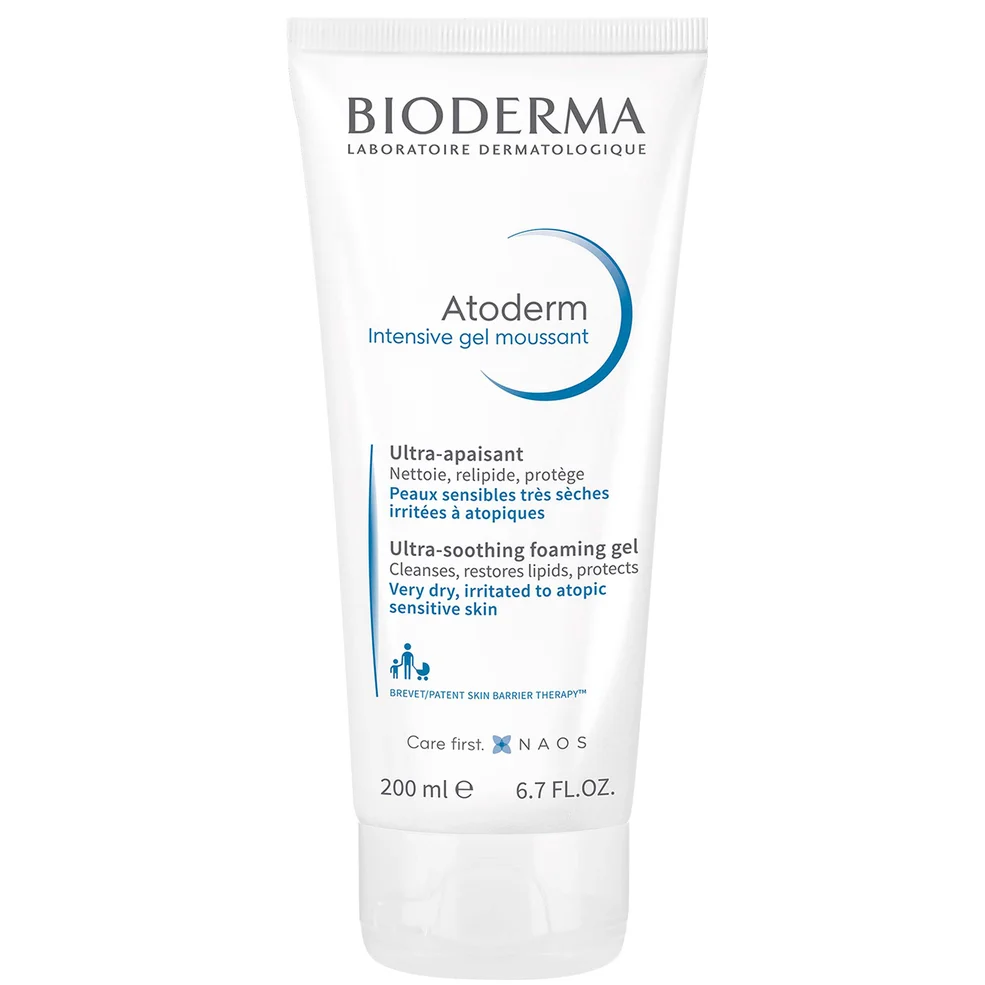 Bioderma Atoderm Intensive Gel moussant Gel de ducha ultracalmante Piel muy seca a atópica Imagen 1