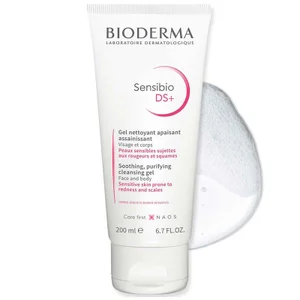 Bioderma Sensibio DS+ Gel nettoyant Gel limpiador purificante calmante Dermatitis seborreica Piel sensible - undefined undefined