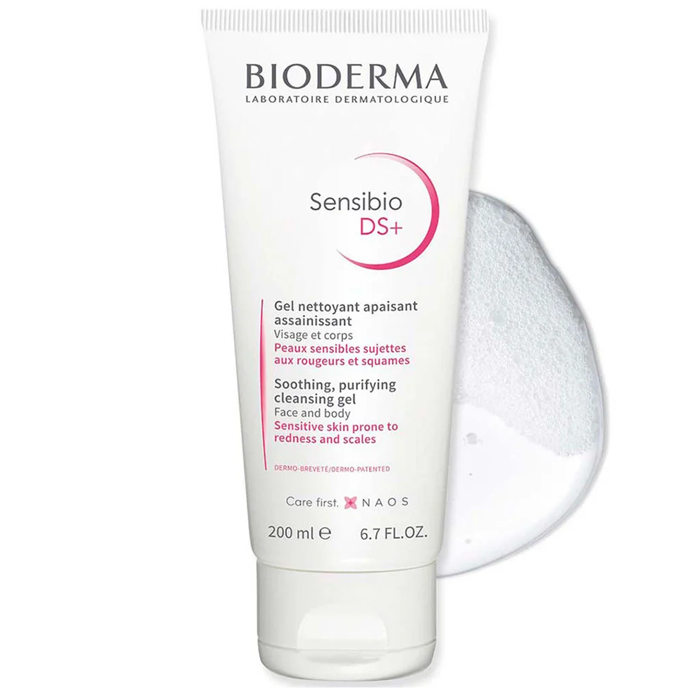 Bioderma Sensibio DS+ Gel nettoyant Gel limpiador purificante calmante Dermatitis seborreica Piel sensible Imagen 1