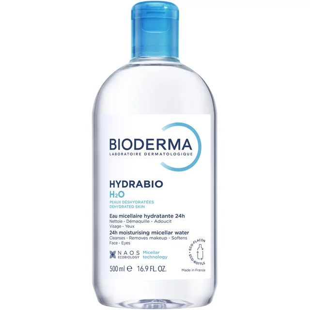 Bioderma Hydrabio H2O Agua micelar hidratante desmaquillante Piel sensible deshidratada