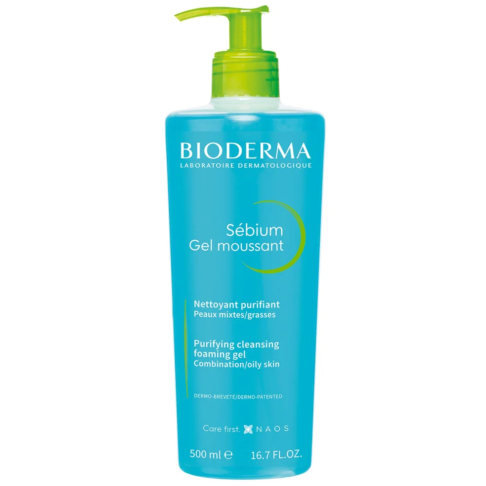 Bioderma Sebium Gel moussant Gel espumoso limpiador purificante Piel mixta a grasa Imagen 1