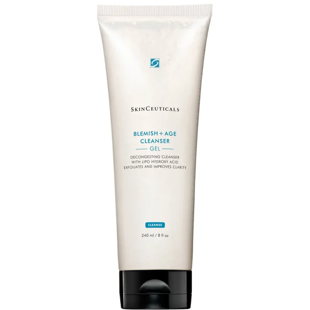 Limpiador facial exfoliante Blemish + Age Cleanser de SkinCeuticals 240 ml