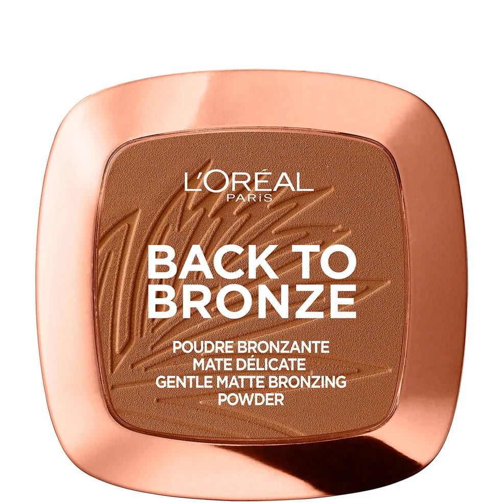 Polvos bronceadores Matte Bronzing Powder de L'Oréal Paris - Back To Bronze 9 g Imagen 1