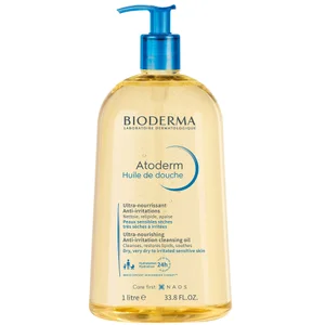 Bioderma Atoderm Huile de douche Aceite limpiador antiirritación Piel sensible seca a atópica - undefined undefined