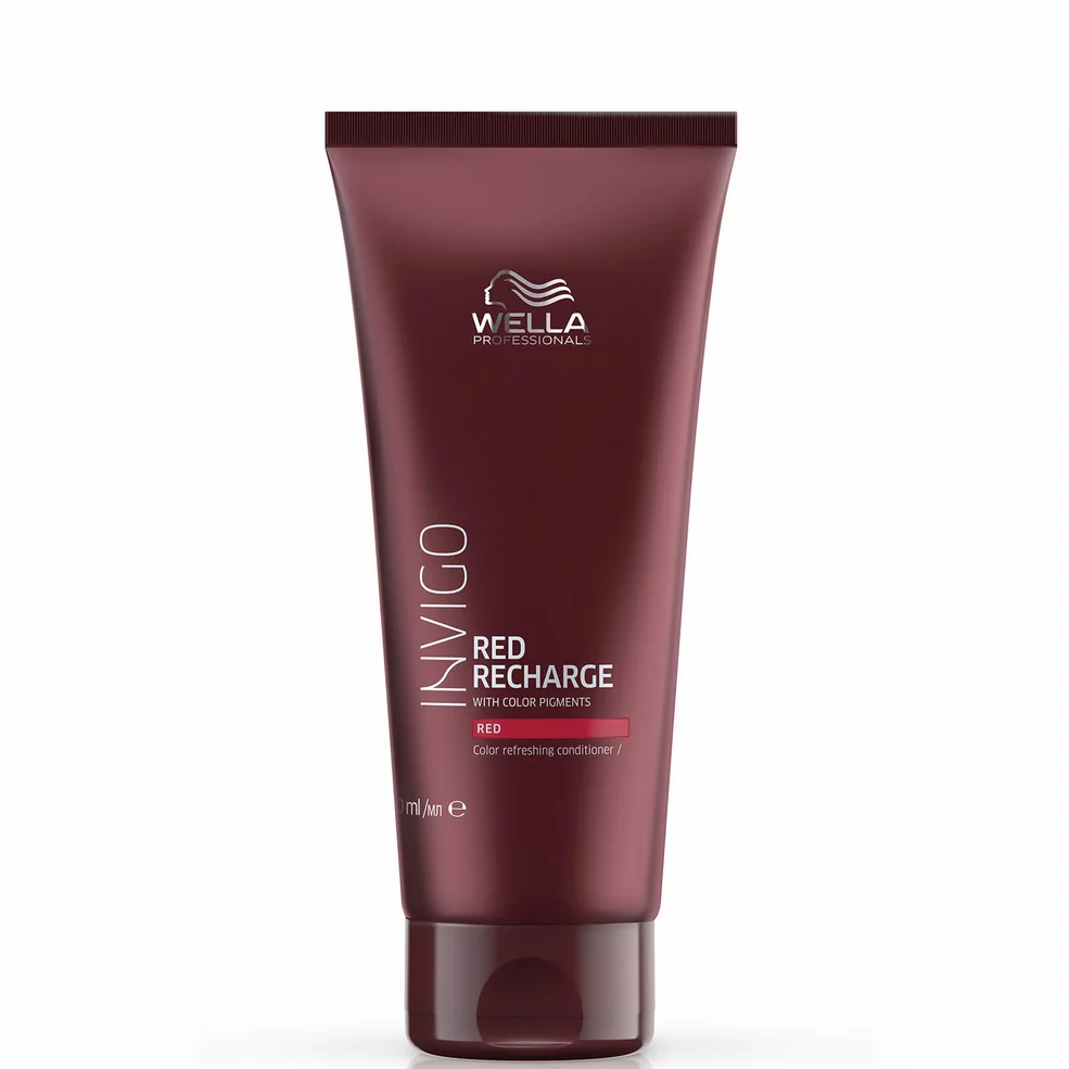 Acondicionador potenciador del color Red INVIGO de Wella Professionals 200 ml Imagen 1