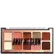 Paleta de sombras de ojos Away We Glow Shadow Palette NYX Professional Makeup 10g - Hooked On Glow