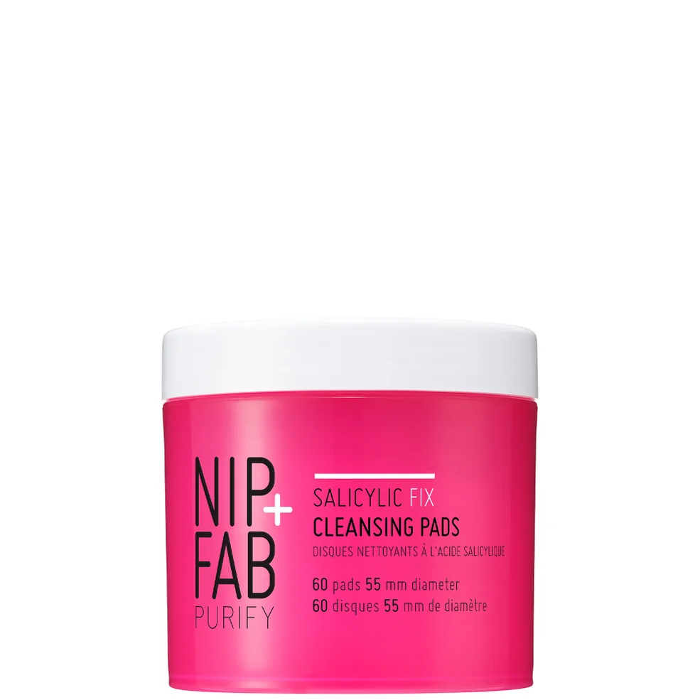 NIP+FAB Teen Skin Fix Salicylic Acid Night Pads 60 Pads Imagen 1
