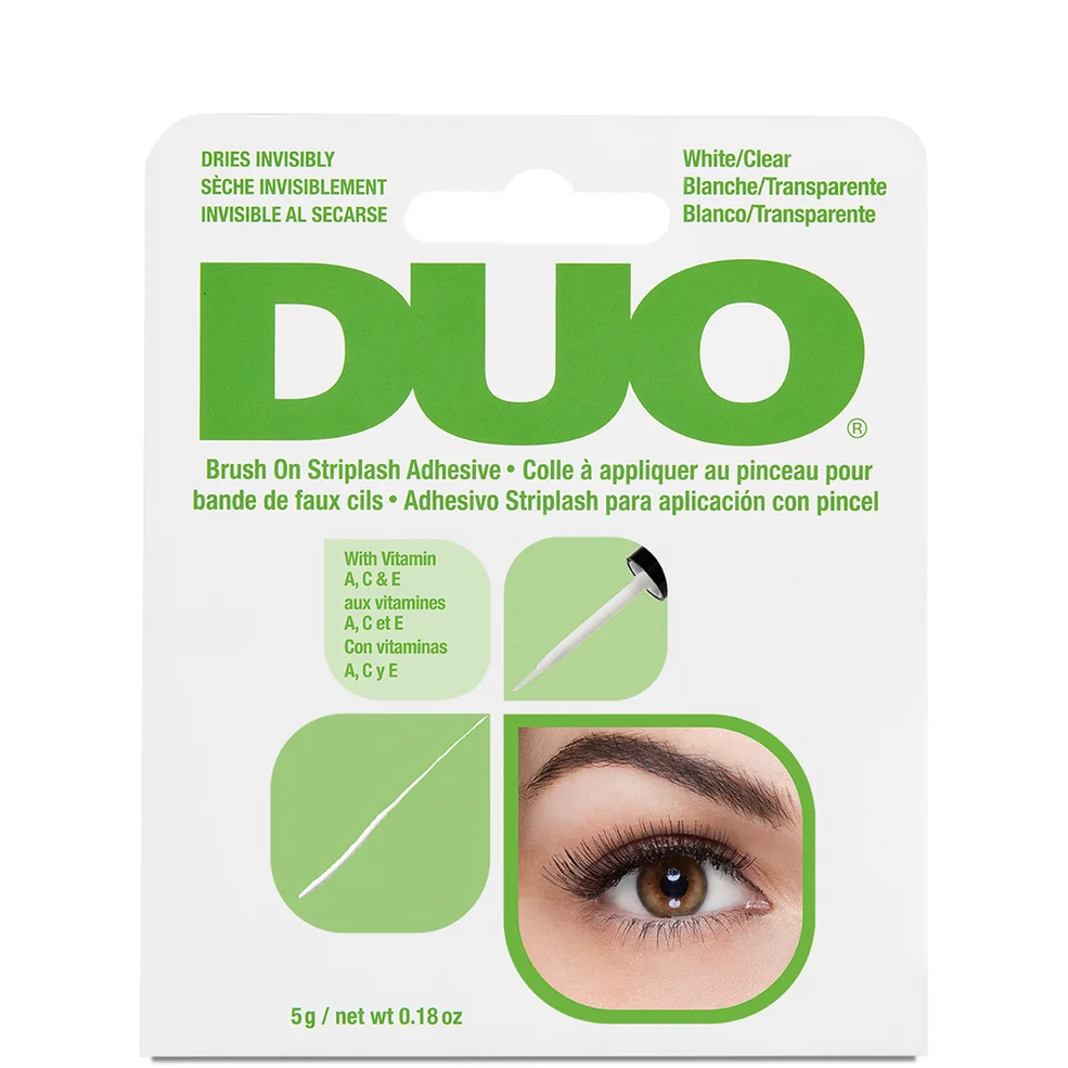Adhesivo Duo Brush On Striplash - Blanco/Transparente (5g) Imagen 1