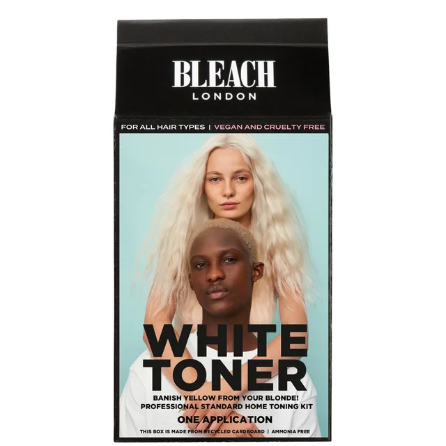 Kit neutralizador de tonos amarillos White Toner de BLEACH LONDON