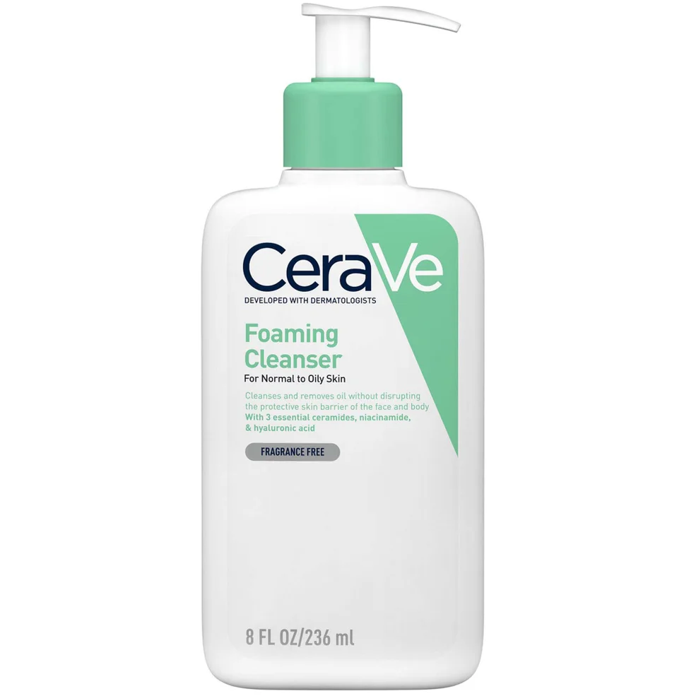 Limpiador facial en espuma de CeraVe 236 ml Imagen 1