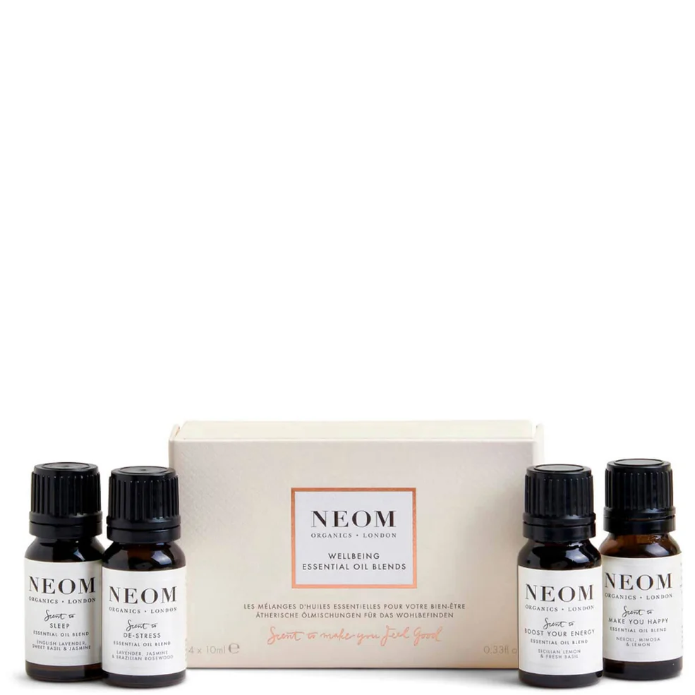 NEOM Essential Oil Blends 4 x 10ml Imagen 1