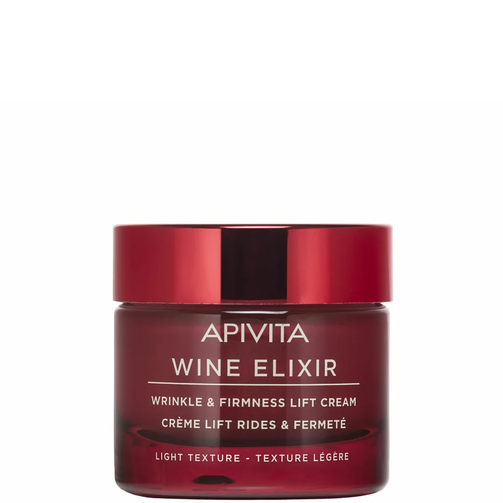 Crema reafirmante y antiarrugas Wine Elixir de APIVITA - Crema ligera 50 ml Imagen 1