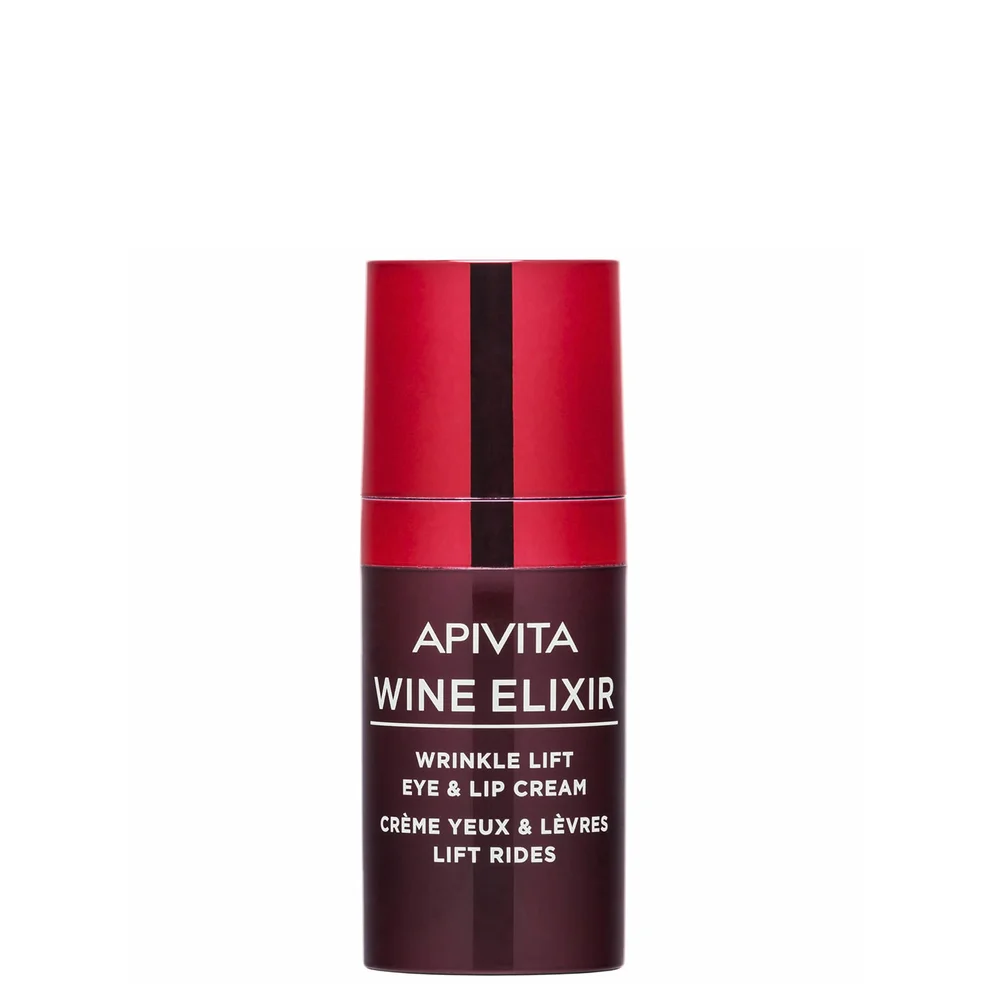 Crema de labios y crema antiarrugas para ojos Wine Elixir de APIVITA 15 ml Imagen 1