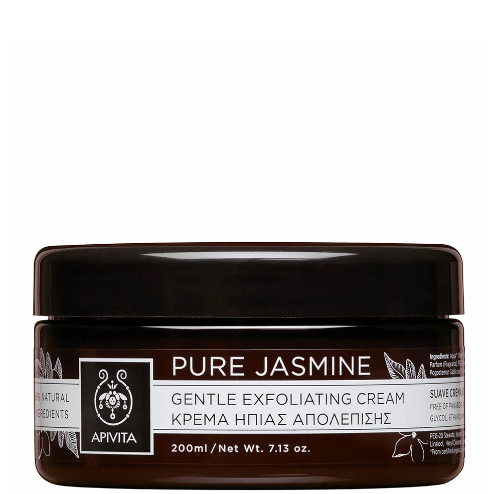 Crema exfoliante suave Pure Jasmine de APIVITA 200 ml Imagen 1