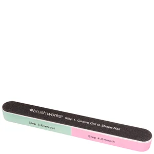 Lima de uñas 6 Way Shape and Shine de brushworks - undefined undefined