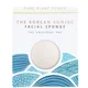 Esponja facial The Elements Water de The Konjac Sponge Company - 100 % blanco puro 30 g