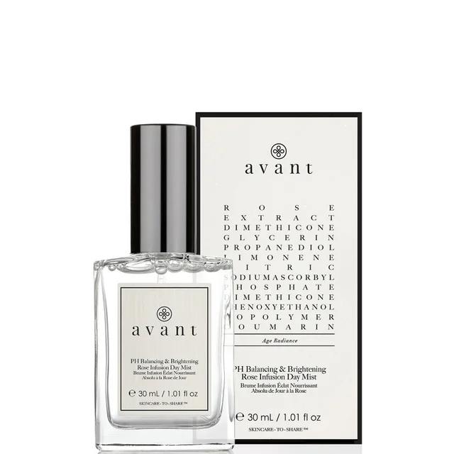 Avant Skincare Bruma de Día de Infusión de Rosas Equilibrante y Luminosa 30ml