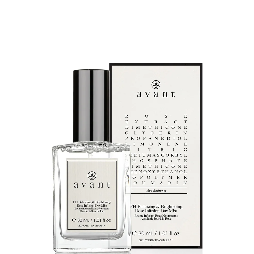 Avant Skincare Bruma de Día de Infusión de Rosas Equilibrante y Luminosa 30ml Imagen 1