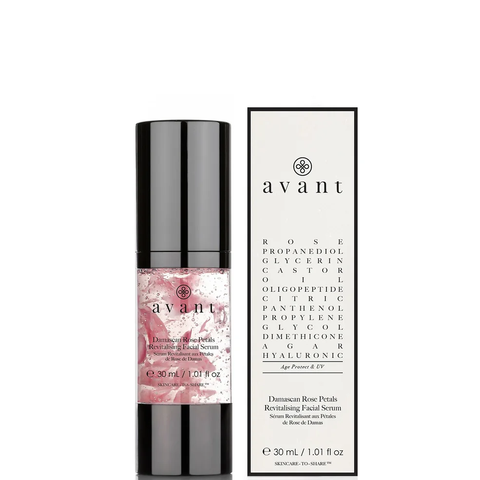 Avant Skincare Pétalos de Rosa de Damasco Sérum Facial Revitalizante 30ml Imagen 1