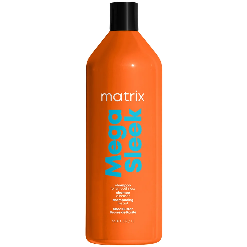 Matrix Total Results Mega Sleek Shea Butter Smoothing Shampoo for Frizzy Hair 1000ml Imagen 1