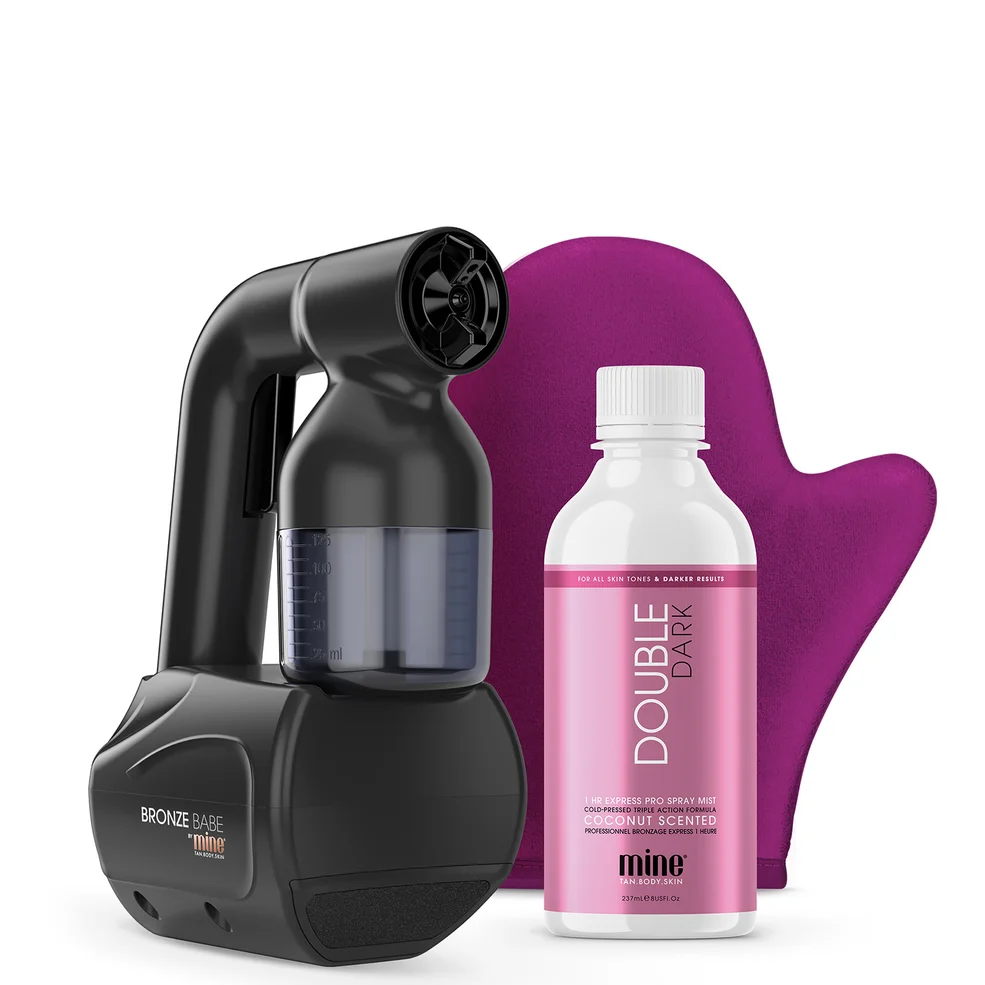 MineTan Bronze Babe Personal Spray Tan Kit - Black 50ml Imagen 1