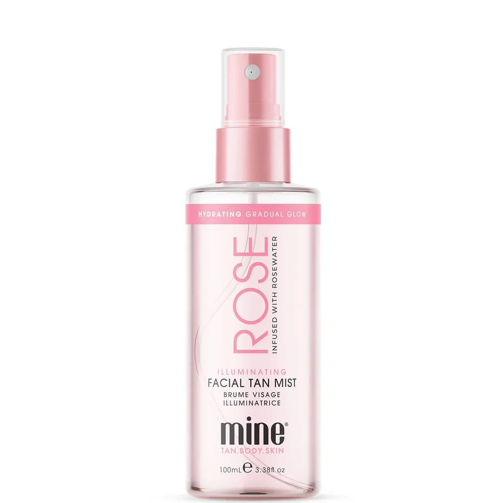 MineTan Illuminating Rose Water Tan Mist 100ml Imagen 1