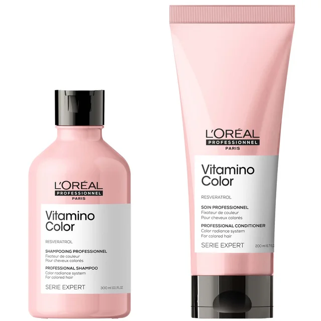 Dúo de champú y acondicionador Vitamino Color Serie Expert de L'Oréal Professionnel