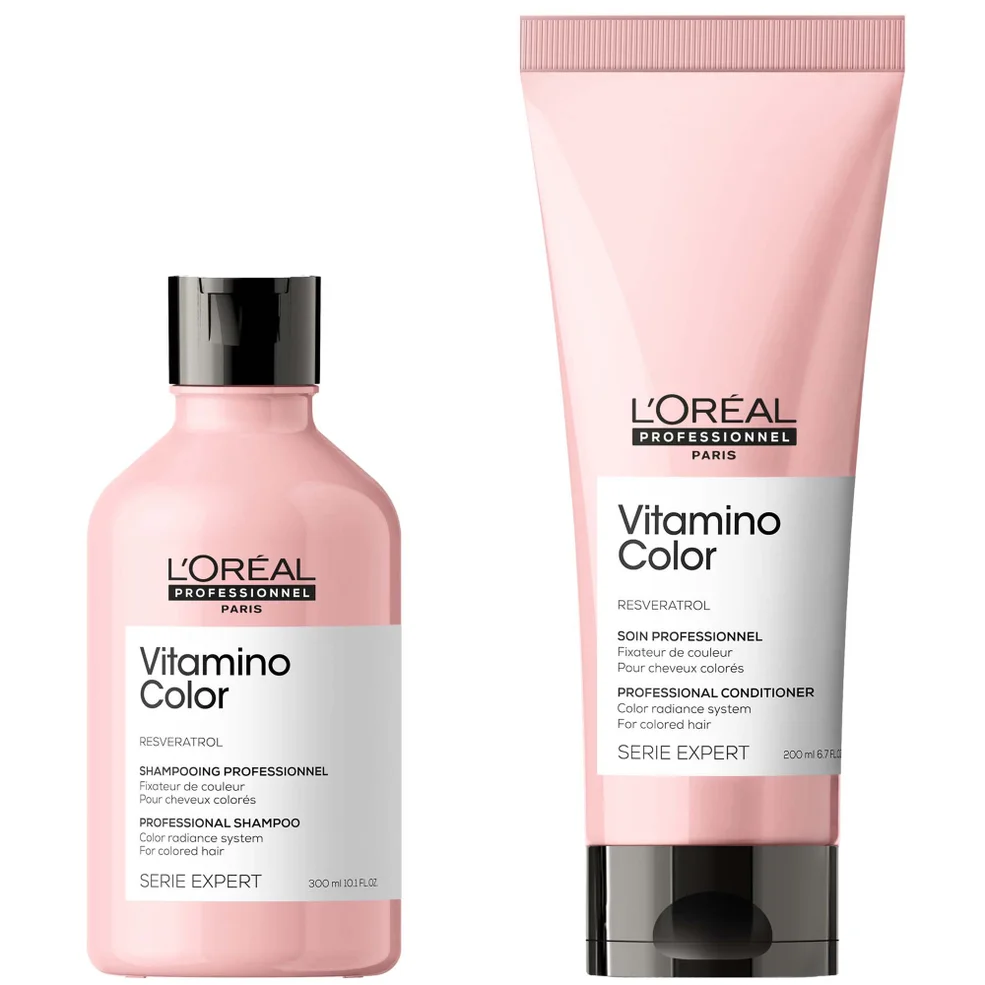 Dúo de champú y acondicionador Vitamino Color Serie Expert de L'Oréal Professionnel Imagen 1
