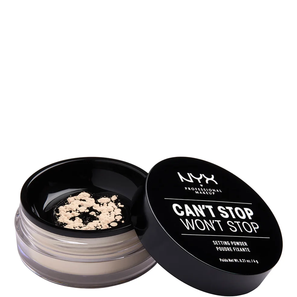 NYX Professional Makeup Can't Stop Won't Stop Setting Powder (Various Shades) Imagen 1