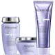 Trío de champú, acondicionador y mascarilla Blond Absolu Ultra Violet de Kérastase