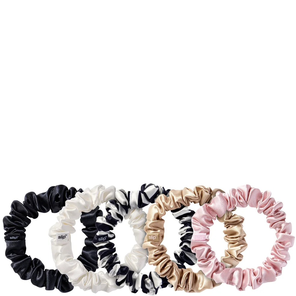 Slip Silk Midi Scrunchies - Multi (Pack of 5) Imagen 1