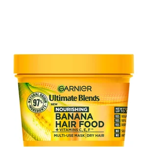 Garnier Ultimate Blends Hair Food Banana 3-in-1 Dry Hair Mask Treatment 390ml - undefined undefined