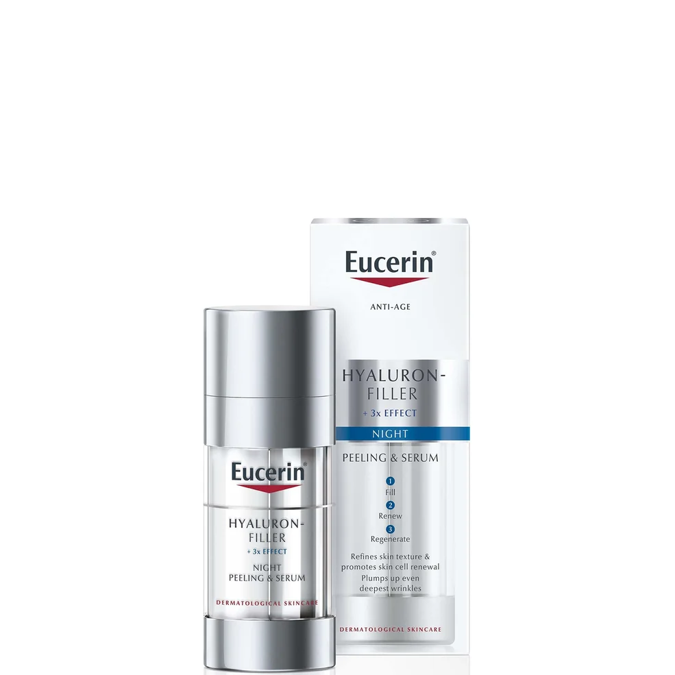 Eucerin Hyaluron-Filler Night Peeling and Serum 30ml Imagen 1