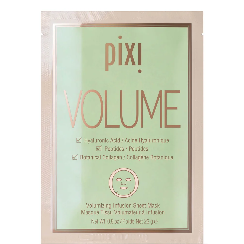 PIXI VOLUME Collagen Boost Sheet Mask (Pack of 3) Imagen 1