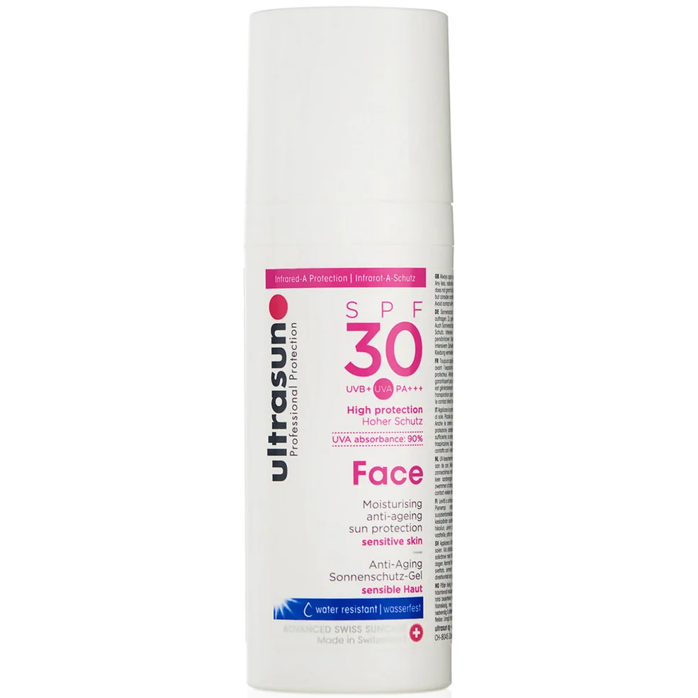 Ultrasun Face Anti-Ageing Lotion SPF 30 50ml Imagen 1