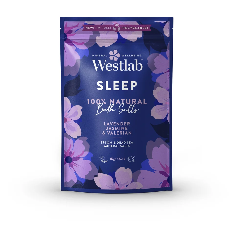Westlab Sleep Bathing Salts 1kg Imagen 1