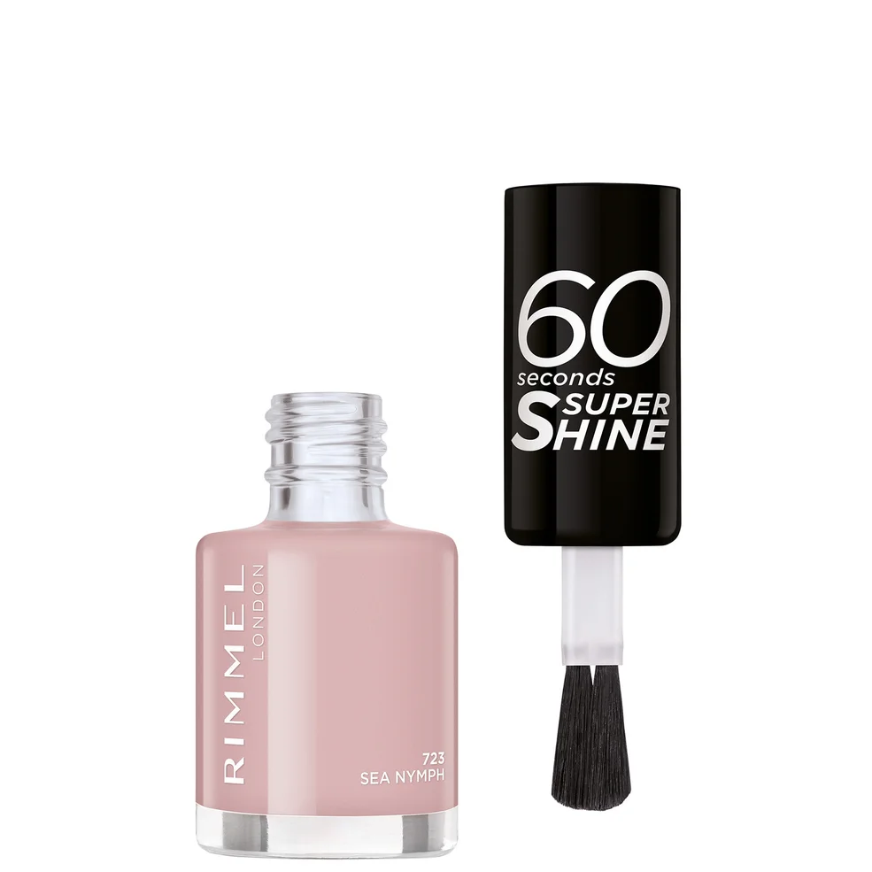 Rimmel 60 Seconds Super-Shine Nail Polish - Sea Nymph Imagen 1