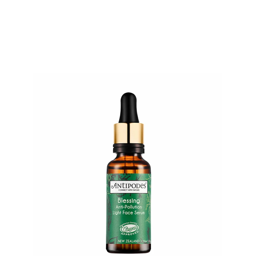 Antipodes Blessing Anti-Pollution Light Face Serum 30ml Imagen 1