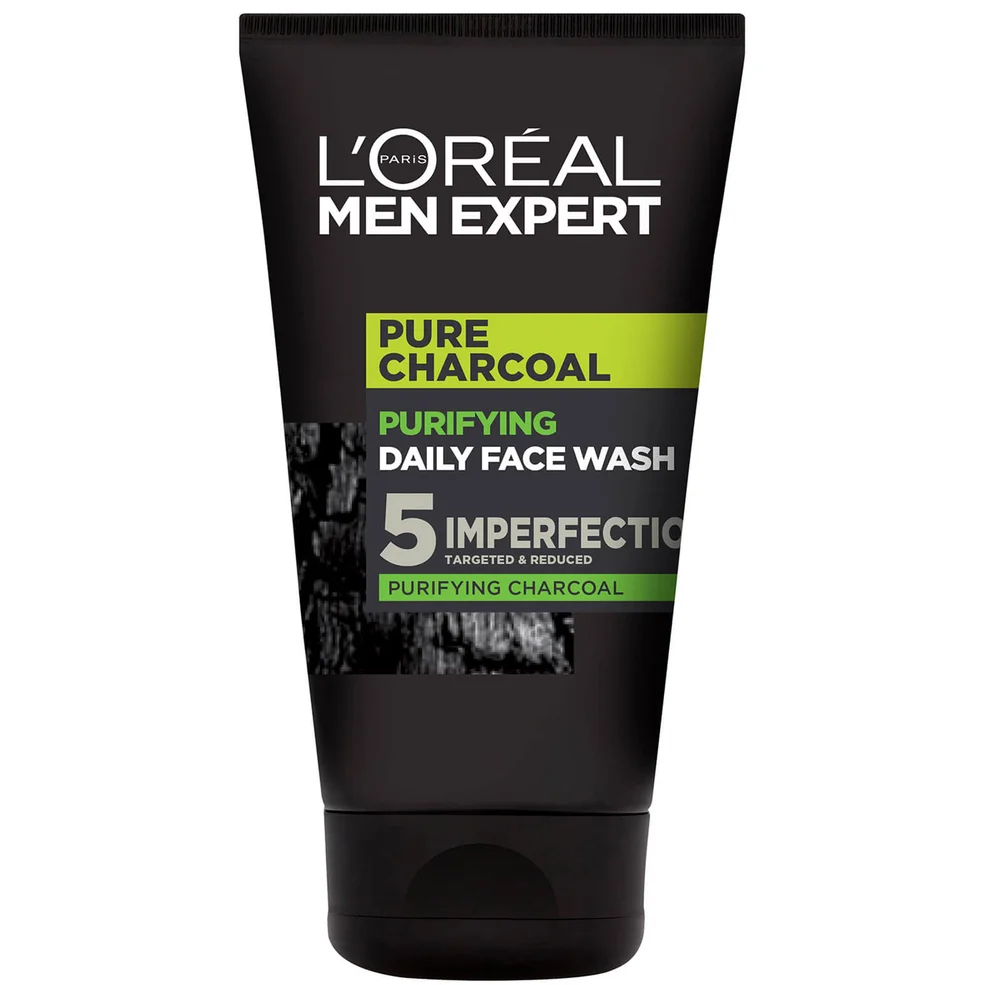 L'Oréal Paris Men Expert Pure Carbon Purifying Daily Face Wash 100ml Imagen 1