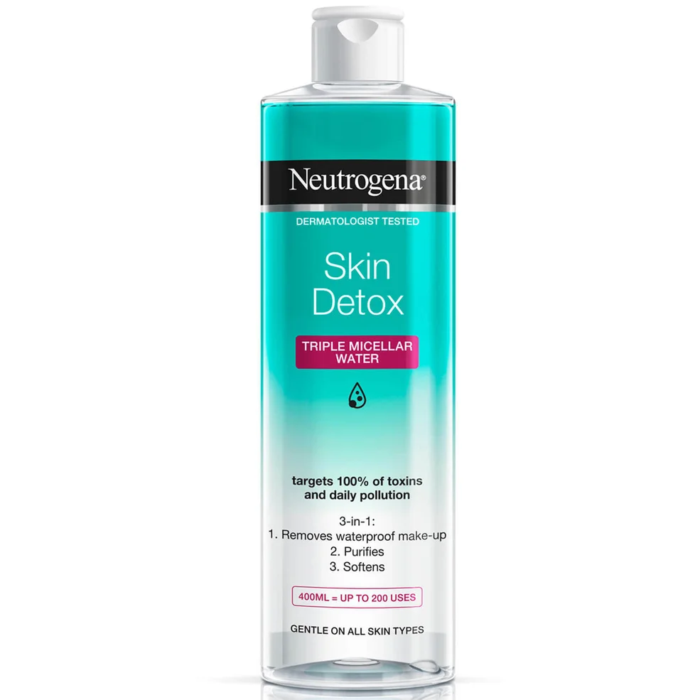 Neutrogena Skin Detox Triple Micellar Water 400ml Imagen 1
