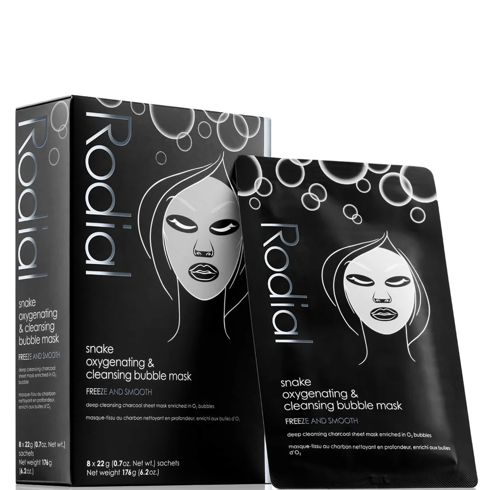 Rodial Snake Bubble Mask (8 Pack) Imagen 1