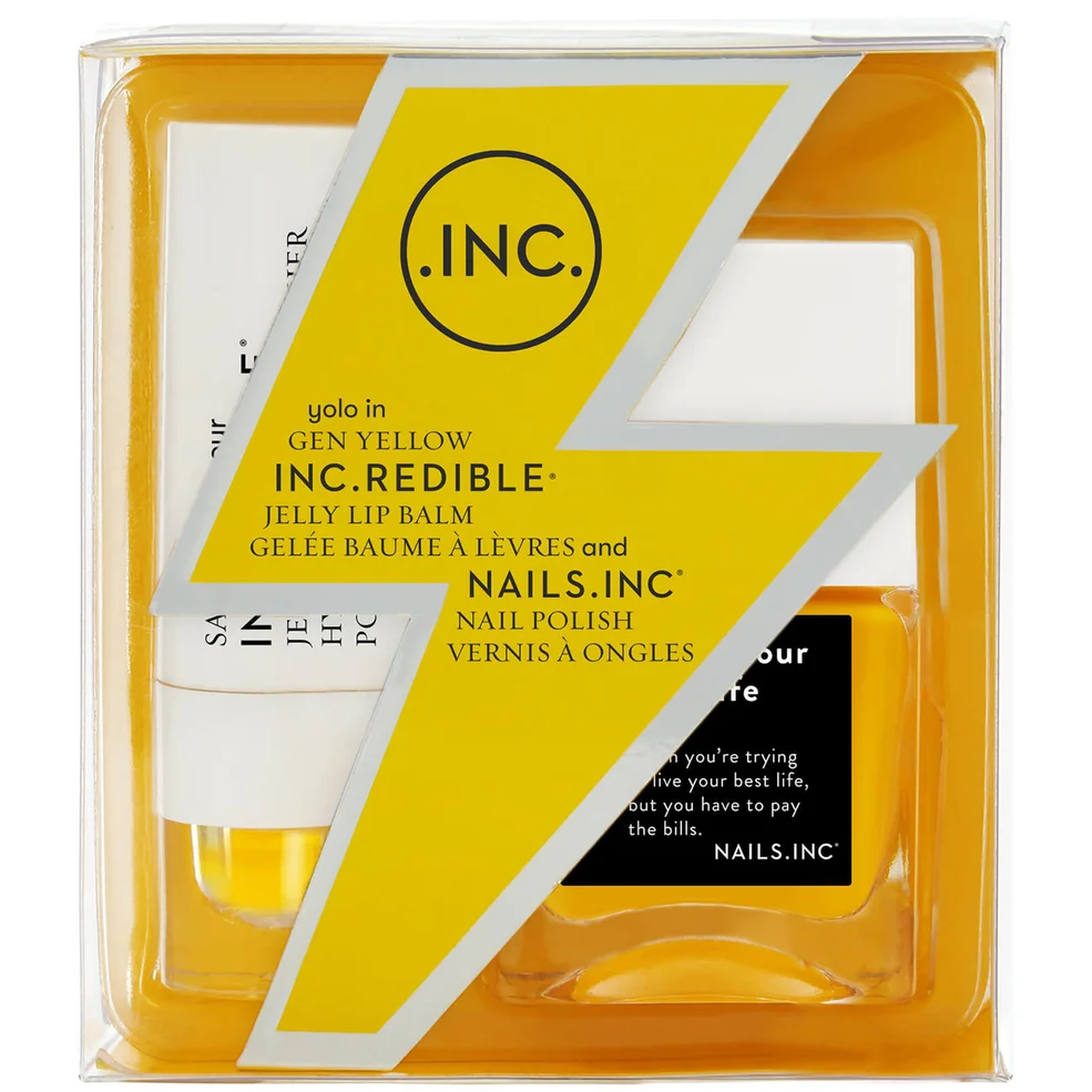 nails inc. Gen Yellow Nail Varnish Duo 2 x 14ml Imagen 1