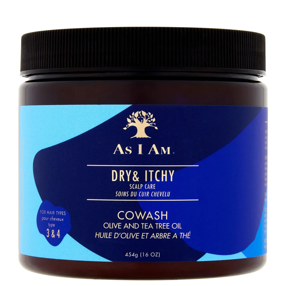 As I Am Dry and Itchy Scalp Care Olive and Tea Tree Oil Co-Wash 454g Imagen 1