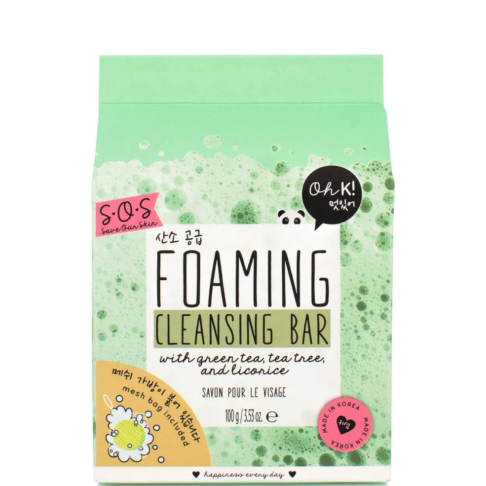 Oh K! SOS Oxygenating Solid Cleanser 100g Imagen 1