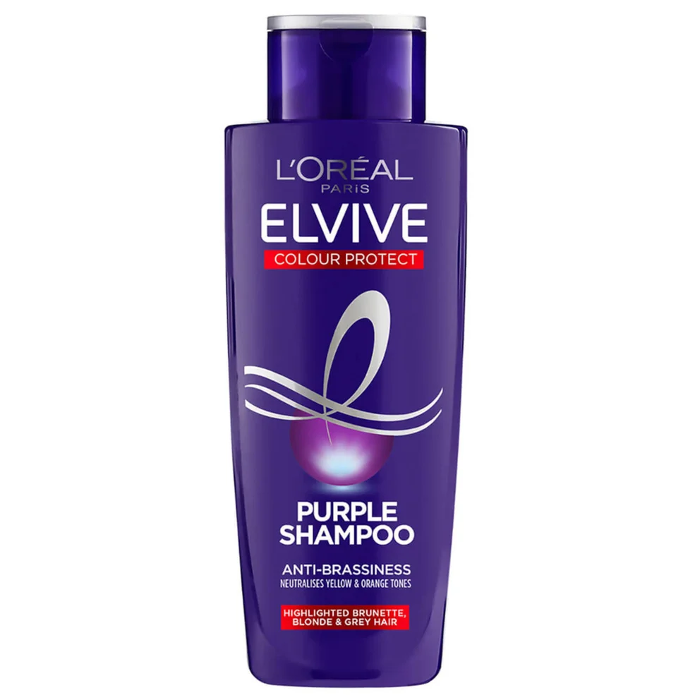 L'Oréal Paris Elvive Colour Protect Anti-Brassiness Purple Shampoo 200ml Imagen 1
