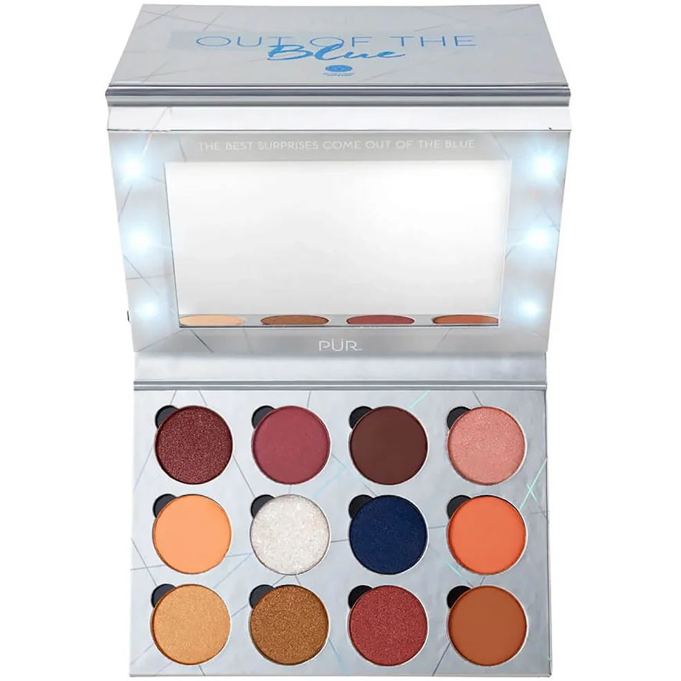 PÜR Out of the Blue Vanity Eyeshadow Palette 160g Imagen 1
